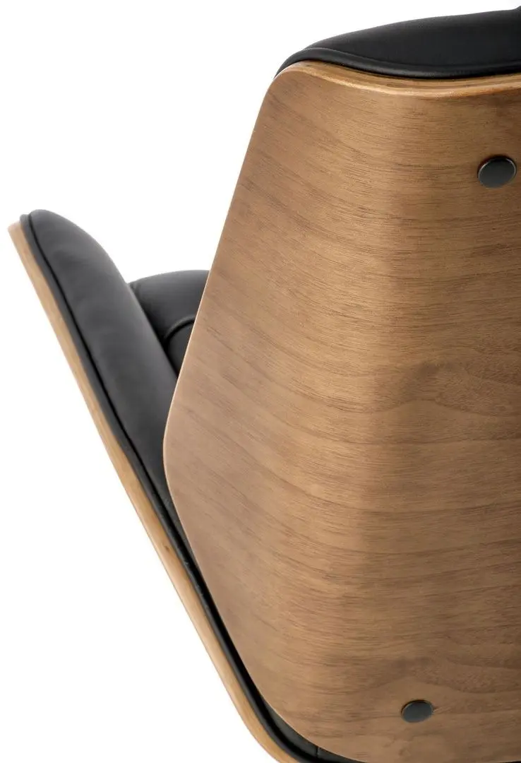 Кресло Halmar Gavin (Walnut/Black) - 11