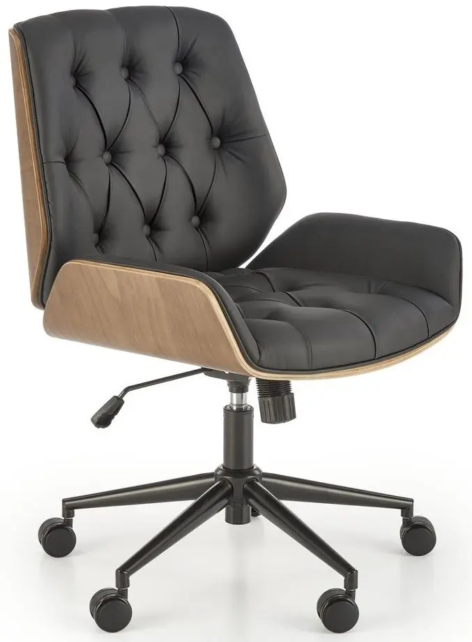 Кресло Halmar Gavin (Walnut/Black) - 3