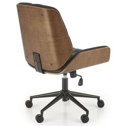 Кресло Halmar Gavin (Walnut/Black) Thumb