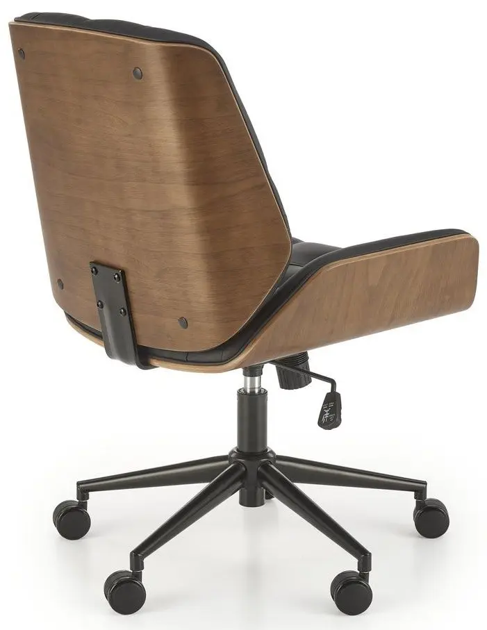 Кресло Halmar Gavin (Walnut/Black) - 4