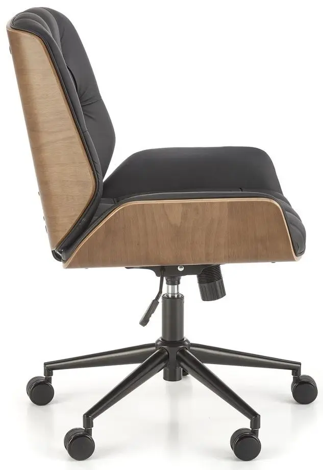 Кресло Halmar Gavin (Walnut/Black) - 5