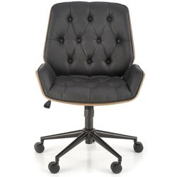 Кресло Halmar Gavin (Walnut/Black) Thumb