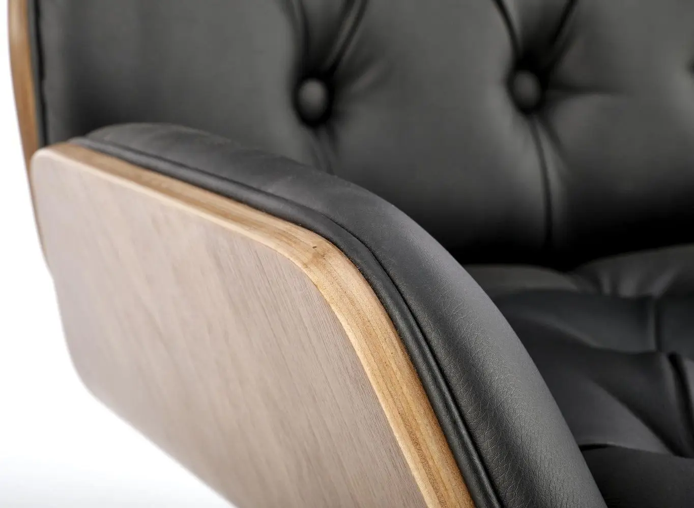 Кресло Halmar Gavin (Walnut/Black) - 9