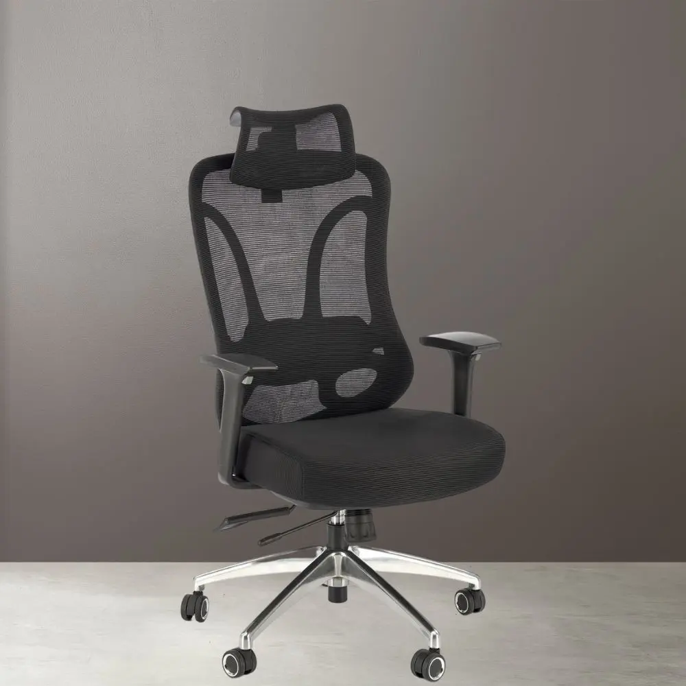 Fotoliu Halmar Gilberto (Black)