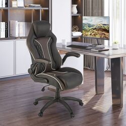 Кресло Halmar Hamlet (Black/Gray)