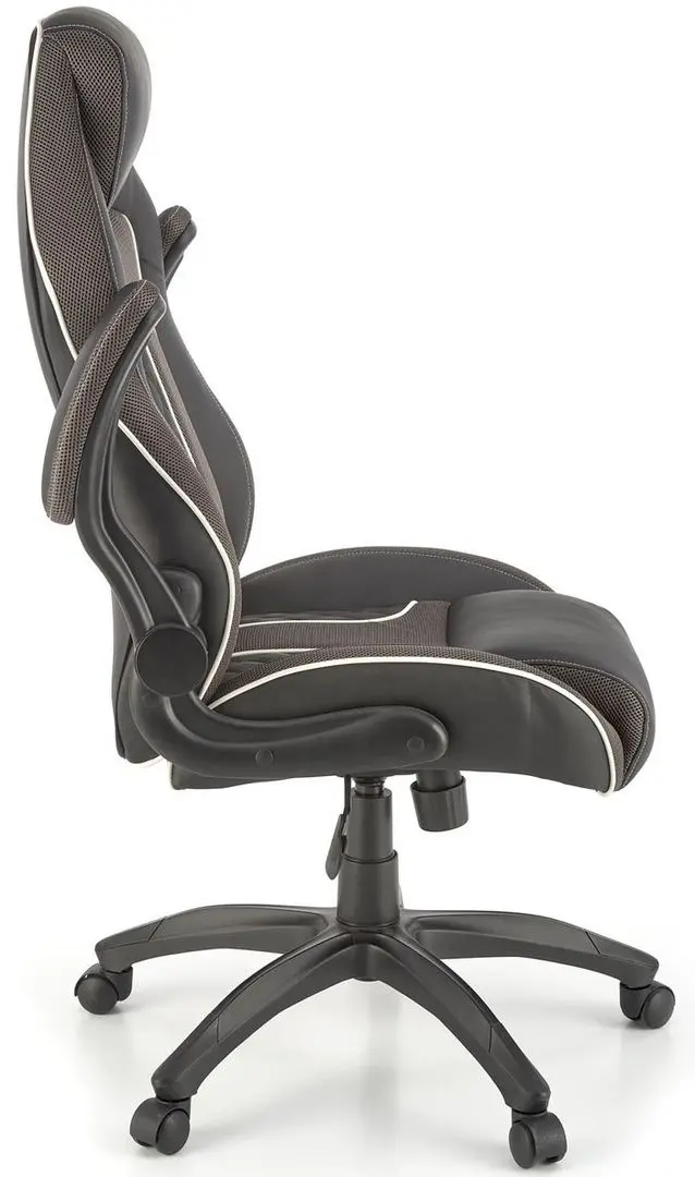 Кресло Halmar Hamlet (Black/Gray)