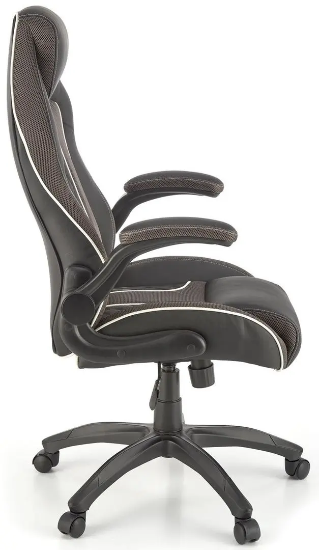 Кресло Halmar Hamlet (Black/Gray)