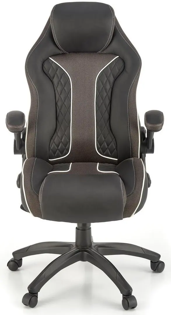 Кресло Halmar Hamlet (Black/Gray)