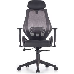 Fotoliu Halmar Hasel (Black/Gray) Thumb