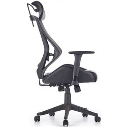 Fotoliu Halmar Hasel (Black/Gray) Thumb