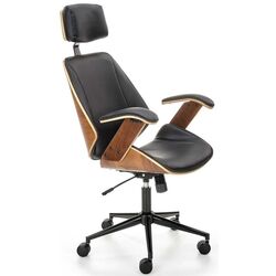 Fotoliu Halmar Ignazio (Walnut/Black) Thumb