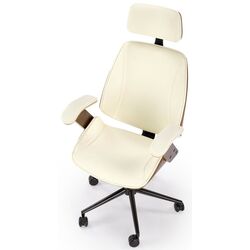 Fotoliu Halmar Ignazio (Walnut/Cream) Thumb