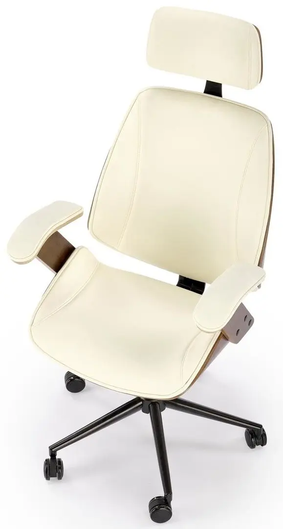 Fotoliu Halmar Ignazio (Walnut/Cream)