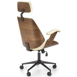 Fotoliu Halmar Ignazio (Walnut/Cream) Thumb