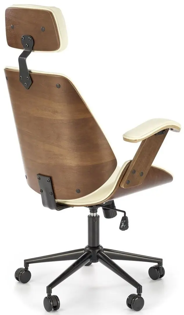 Fotoliu Halmar Ignazio (Walnut/Cream)
