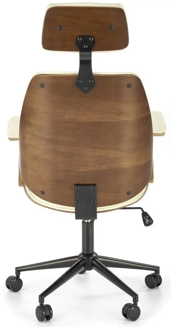 Fotoliu Halmar Ignazio (Walnut/Cream)