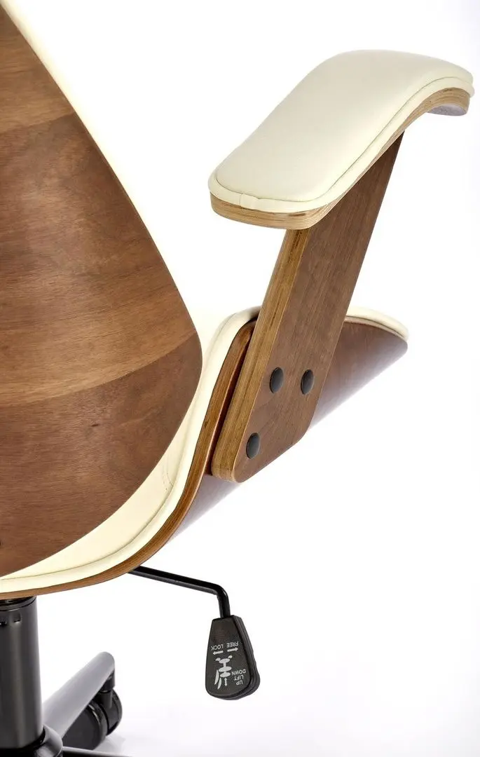 Fotoliu Halmar Ignazio (Walnut/Cream)