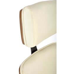 Fotoliu Halmar Ignazio (Walnut/Cream) Thumb