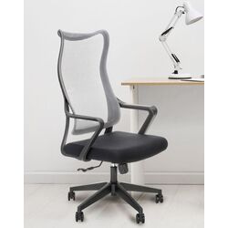 Fotoliu Halmar Loreto (Grey/Black)