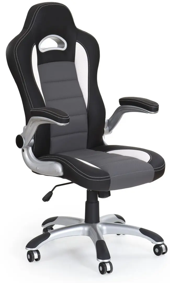 Fotoliu Halmar Lotus (Black/Gray)