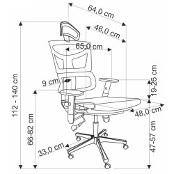 Fotoliu Halmar Marcus (Black) Thumb