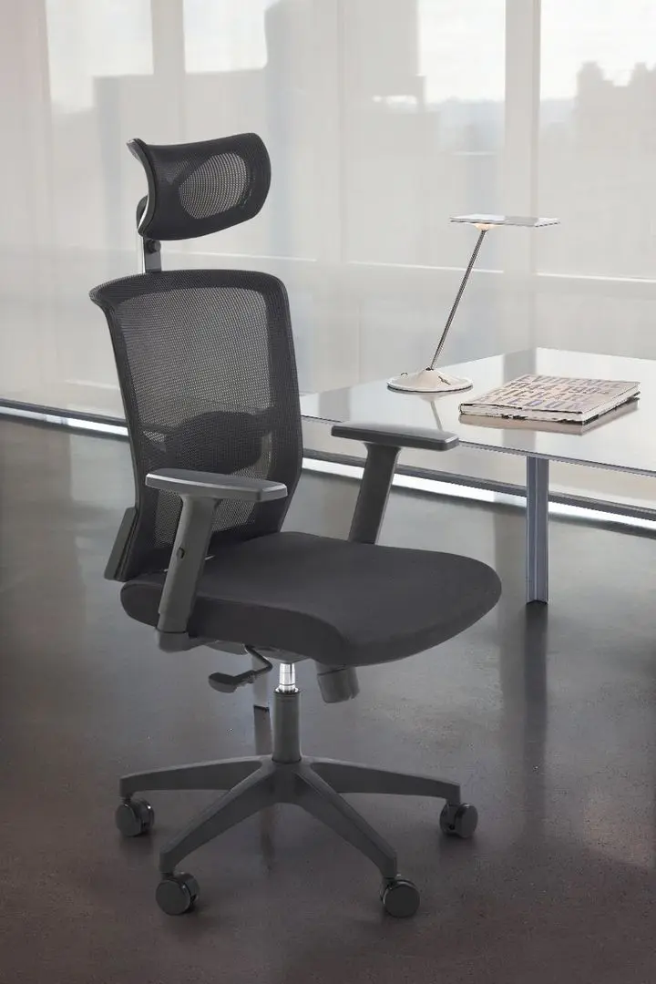 Fotoliu Halmar Mason (Black)