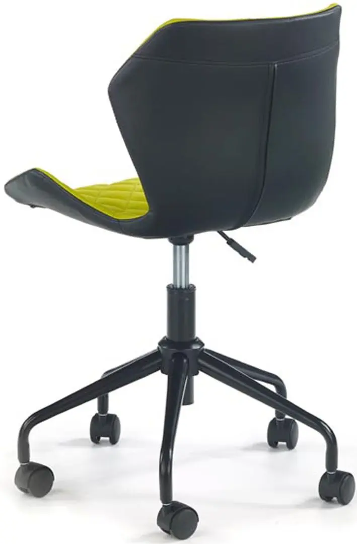 Fotoliu Halmar Matrix (Black/Green) - 2