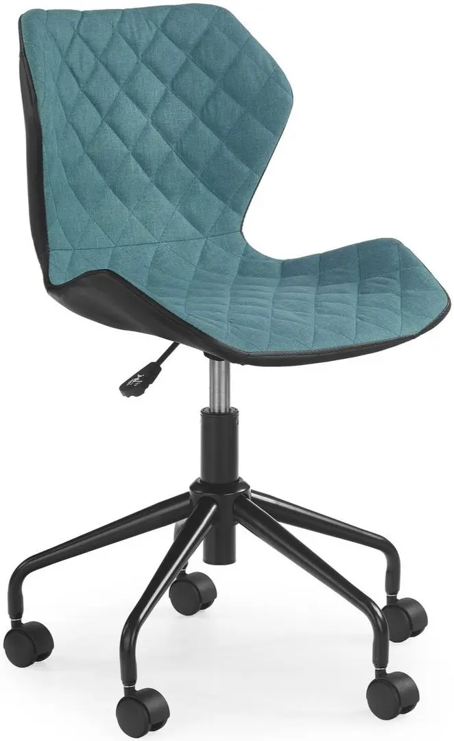 Fotoliu Halmar Matrix (Black/Turquoise)