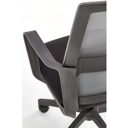 Fotoliu Halmar Mauro (Black/Gray) Thumb