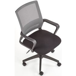 Fotoliu Halmar Mauro (Black/Gray) Thumb