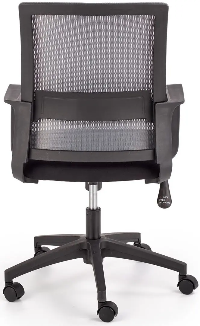 Fotoliu Halmar Mauro (Black/Gray) - 8