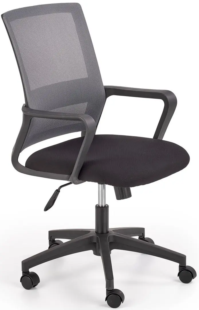 Fotoliu Halmar Mauro (Black/Gray)