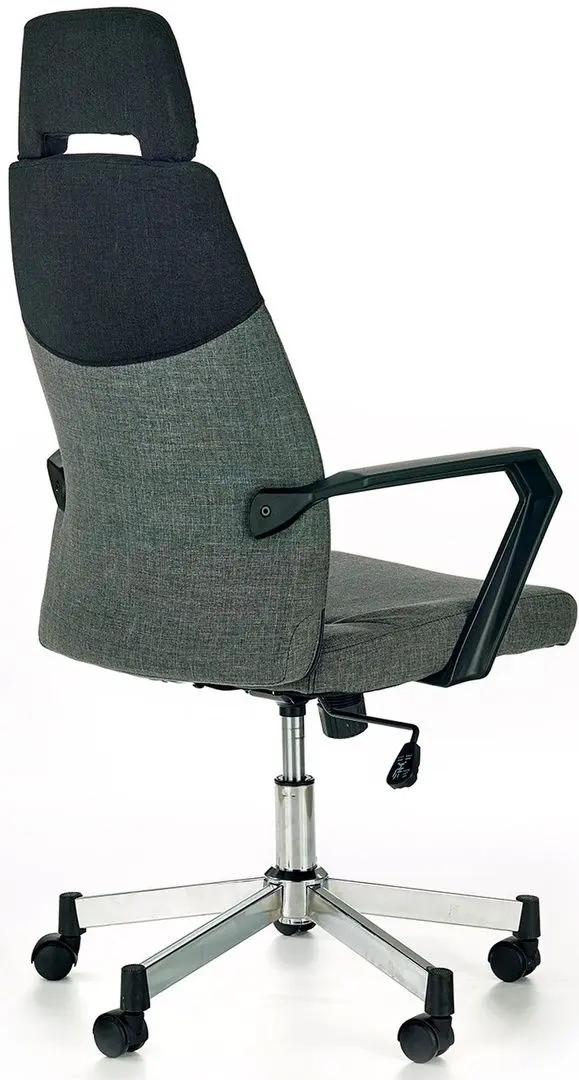 Fotoliu Halmar Olaf (Black/Gray)