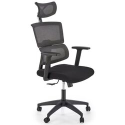 Fotoliu Halmar Pablo (Black/Grey) Thumb