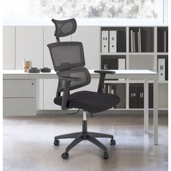 Fotoliu Halmar Pablo (Black/Grey)