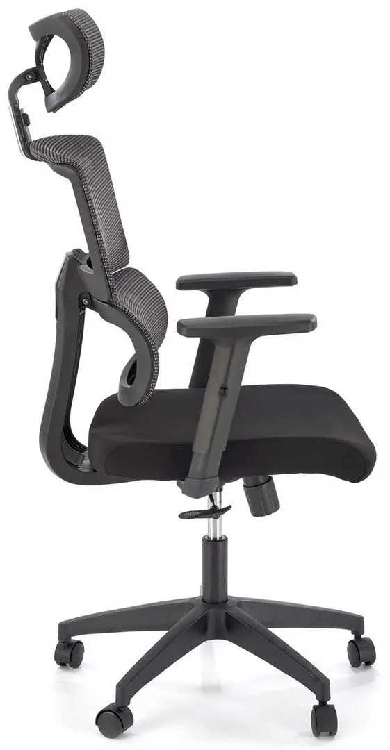 Fotoliu Halmar Pablo (Black/Grey)