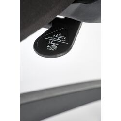 Fotoliu Halmar Pablo (Black/Grey) Thumb