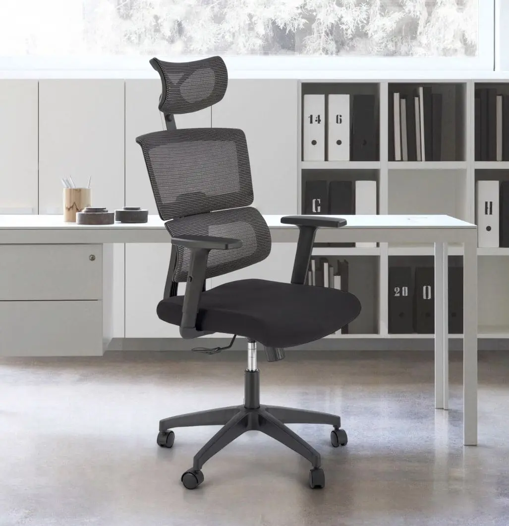 Fotoliu Halmar Pablo (Black/Grey)