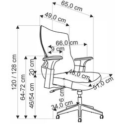 Fotoliu Halmar Polon (Black) Thumb