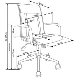 Fotoliu Halmar Porto 2 (White) Thumb