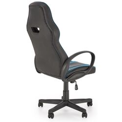 Fotoliu Halmar Ragnar (Black/Blue) Thumb