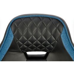 Fotoliu Halmar Ragnar (Black/Blue) Thumb