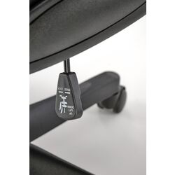 Fotoliu Halmar Ragnar (Black/Red) Thumb