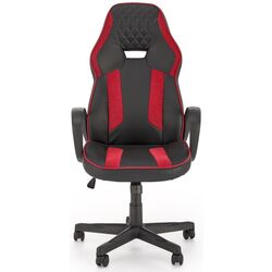 Fotoliu Halmar Ragnar (Black/Red) Thumb