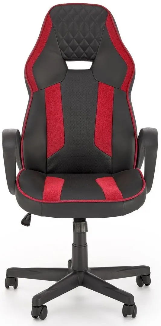 Fotoliu Halmar Ragnar (Black/Red) - 5