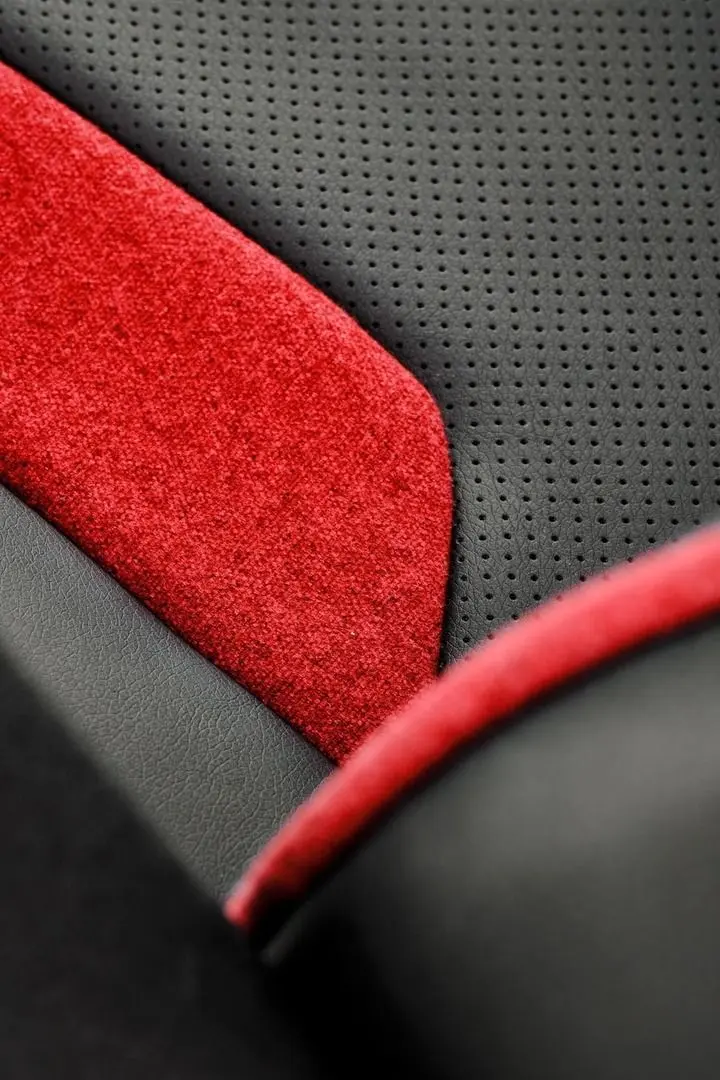 Fotoliu Halmar Ragnar (Black/Red) - 8