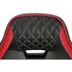Fotoliu Halmar Ragnar (Black/Red) Thumb