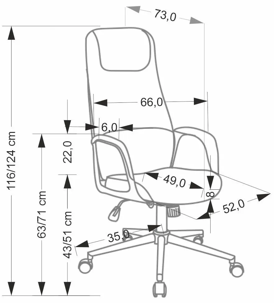 Fotoliu Halmar Razor (Grey)