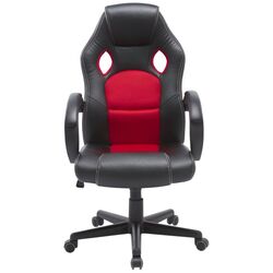 Кресло Halmar Sandbox (Black/Red) Thumb