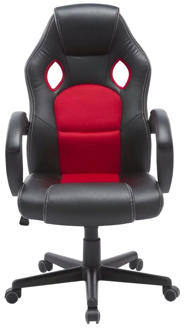 Кресло Halmar Sandbox (Black/Red)